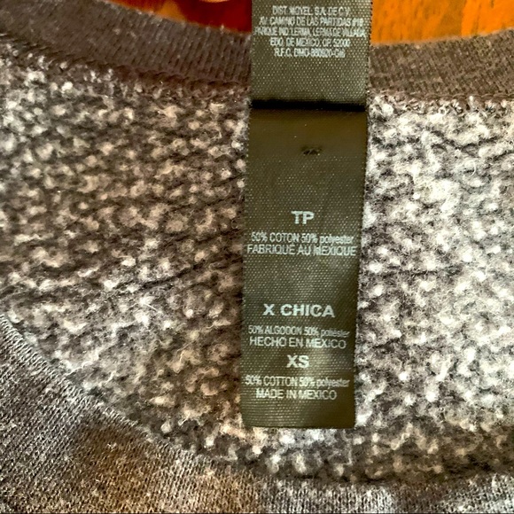 Official Cow’s Ice Cream sweatshirt, Distressed Logo, Charcoal Gray, size XS - Picture 5 of 5